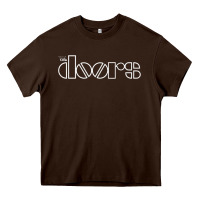 Chocolate Brown THE 'DOORS Heavy Core Tee - FloraArt