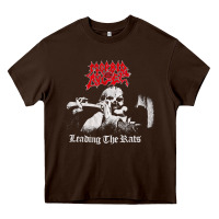 Chocolate Brown Morbid Angel, Morbid Angel vintage, Morbid Angel art, Morbid Angel pai Heavy Core Tee - FloraArt