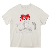 Cream Morbid Angel, Morbid Angel vintage, Morbid Angel art, Morbid Angel pai Heavy Core Tee - FloraArt