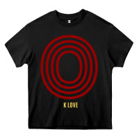 Black K Love 0 Heavy Core Tee - FloraArt