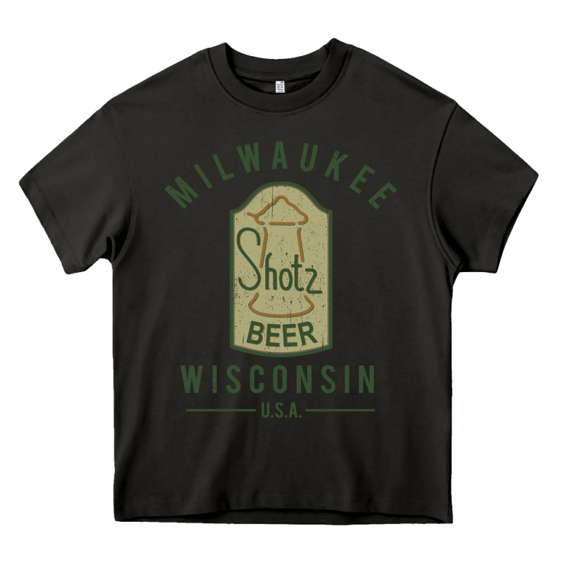 Shotz Beer Worn Heavy Core Tee by FloraArt | Teevron