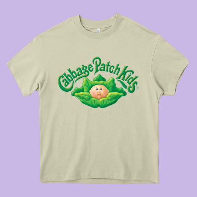 Cabbage Patch Kids Heavy Core Tee Designed By Floraart