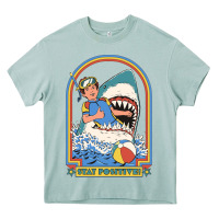 Arona Stay Positive Classic Heavy Core Tee - FloraArt