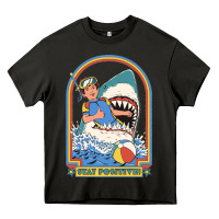 Asphalt Stay Positive Classic Heavy Core Tee - FloraArt