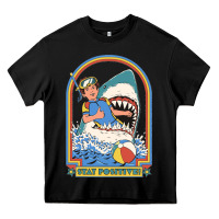 Black Stay Positive Classic Heavy Core Tee - FloraArt