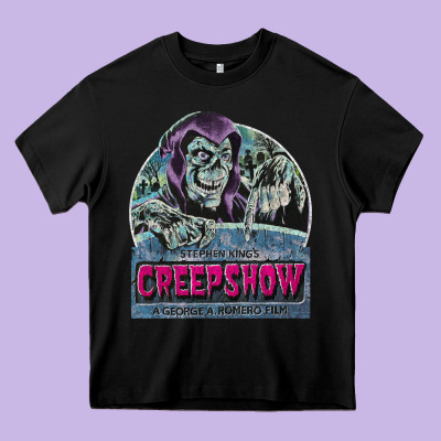 Creepshow 1 Heavy Core Tee Designed By Floraart