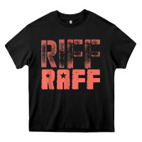 Black riff raff, retro, punk, grunge. shabby style t shi Heavy Core Tee - FloraArt