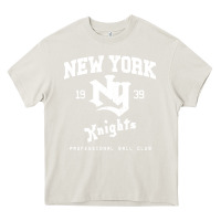 Cream the natural ny new york knights baseball Heavy Core Tee - FloraArt