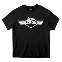 Black legs diamond Heavy Core Tee - FloraArt