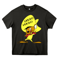 Asphalt speedy gonzales arriba Heavy Core Tee - FloraArt
