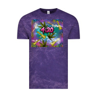 Cloud Purple 4 20 marijuana holiday Vintage Tee - TumblerDesignByShophia
