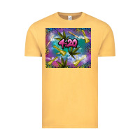 Vintage Mustard 4 20 marijuana holiday Vintage Tee - TumblerDesignByShophia