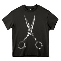 Barber Hairdresser For Barbershop Owner Gift Haircut Stylist Heavy Core Tee | Teevron