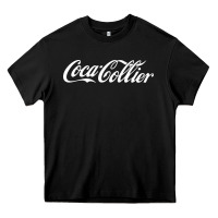 Black Coca Collier Heavy Core Tee - FloraArt