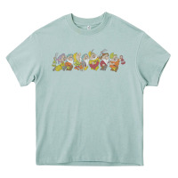 Arona Snow White And The Seven Dwarfs Marching In Line Heavy Core Tee - FloraArt