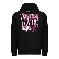Black Together WE Fight Premium Hoodie - CowhideDigitalArt
