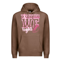 Chestnut Together WE Fight Premium Hoodie - CowhideDigitalArt