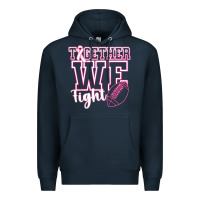 Navy Together WE Fight Premium Hoodie - CowhideDigitalArt