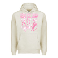 Oatmeal Heather Together WE Fight Premium Hoodie - CowhideDigitalArt