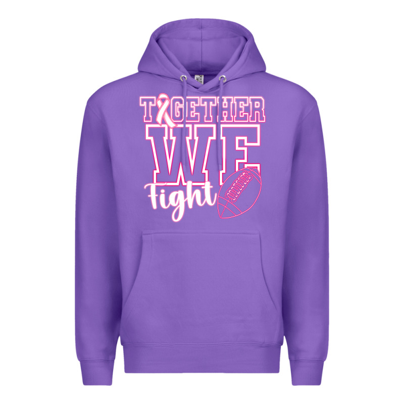 Together We Fight Premium Hoodie by CowhideDigitalArt | Teevron