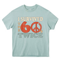 I Survived The Sixties 60s Twice Heavy Core Tee | Teevron