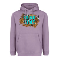Lavender rodeo time  with leopard and cowhide Heavyweight Hoodie - Artiststas