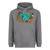 Storm rodeo time  with leopard and cowhide Heavyweight Hoodie - Artiststas