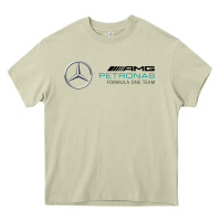 Mossy formula one team Heavy Core Tee - FloraArt