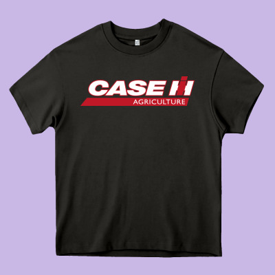 Case-ih Heavy Core Tee Designed By Floraart