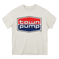 Cream town pump Heavy Core Tee - FloraArt