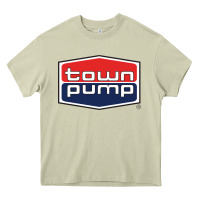 Mossy town pump Heavy Core Tee - FloraArt