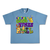 Pebble Blue let the good times roll Urban Heavy Tee - CowGirlArtShop