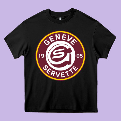 The Genève Servette,hc,football Heavy Core Tee Designed By Floraart