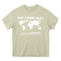 Mossy Seven Continents Shirt Heavy Core Tee - FloraArt