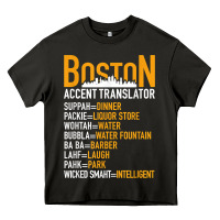 Asphalt wicked smaht boston accent translator bostonians gifts shirt Heavy Core Tee - FloraArt