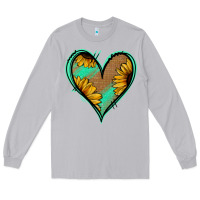 Moon Dust Sunflower Heart Long Sleeve Tee - Jasminsmagicworld