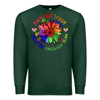 Sports Green oncology team sunflower malia Premium Sweatshirt - BarkalooDesign