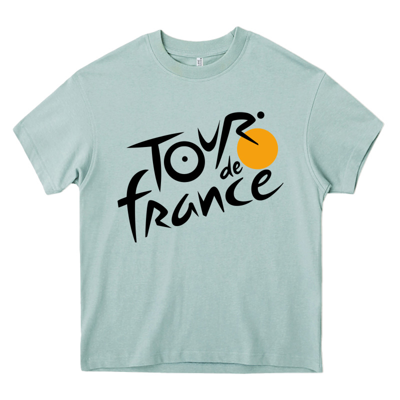 Tour De France Cycling Heavy Core Tee by ArtMosaic | Teevron