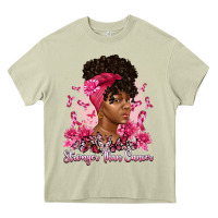 Mossy stronger than cancer Heavy Core Tee - Artiststas
