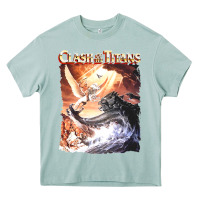 Arona Clash of the Titans (Transparent) Heavy Core Tee - ArtMosaic