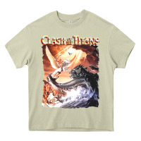 Mossy Clash of the Titans (Transparent) Heavy Core Tee - ArtMosaic