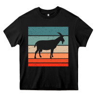 Black goat goats retro style vintage 140 goat lover Heavy Core Tee - ArtMosaic