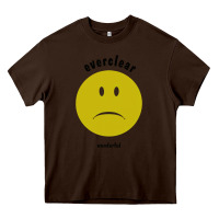 Chocolate Brown Everclear 6 Heavy Core Tee - ArtMosaic