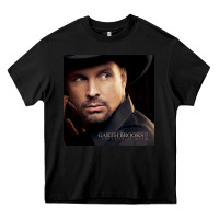Black Garth Brooks The ultimate hits Heavy Core Tee - ArtMosaic