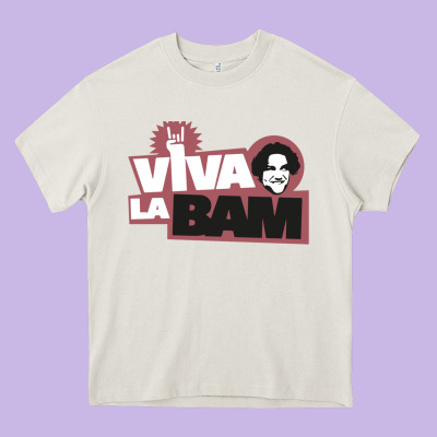 Viva La Bam Heavy Core Tee Designed By Artmosaic