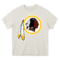 Cream the indian red skins clasic Heavy Core Tee - ArtMosaic