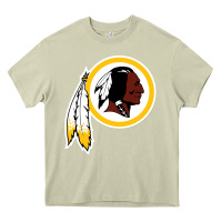 Mossy the indian red skins clasic Heavy Core Tee - ArtMosaic
