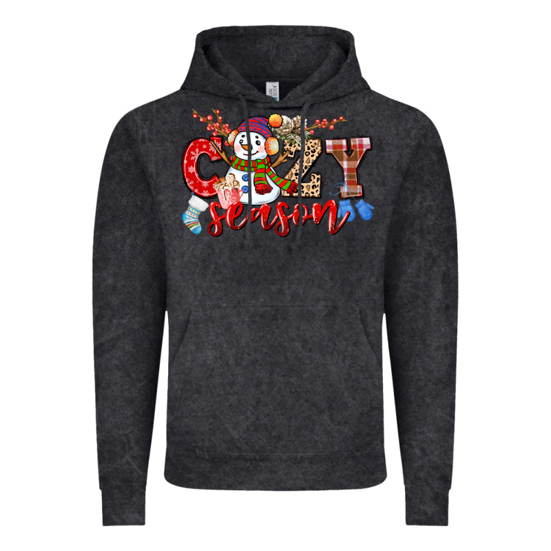 Cozy Season Snowman Vintage Hoodie by CowGirlArtShop | Teevron