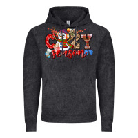 Vintage Black cozy season snowman Vintage Hoodie - CowGirlArtShop