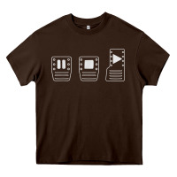 Chocolate Brown save manual pedal diagram stick shift car lover t shirt Heavy Core Tee - ArtMosaic